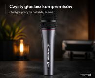 Sennheiser E865-S - Mikrofon pojemnościowy wokalny, superkardioidalny z - 1585694 - zdjęcie 3